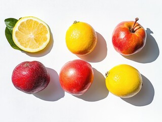 Poster - set of fruits