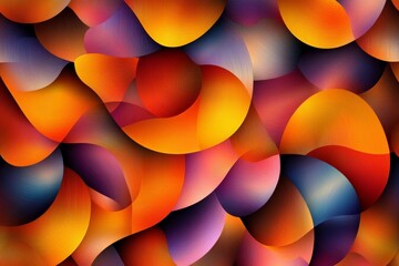 Poster - Sunset and sunrise gradient set. Abstract backgrounds with sky. Modern illustration.