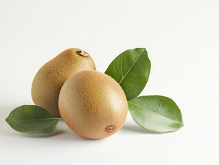 pear with leaves