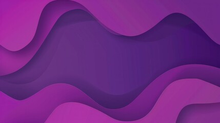 Abstract Purple Wave Background