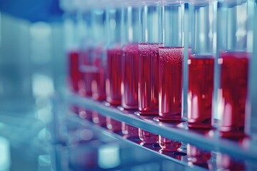 Poster - Laboratory equipment for chemical testing, use in scientific research or educational settings