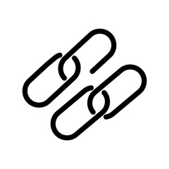 Poster - link icon line vector design