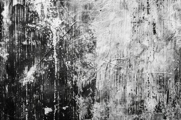 Poster - A close-up shot of a worn-out city wall with dirt, grime, and wear