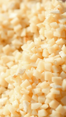 Poster - Close Up of Diced White Vegetable