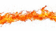 © Neural9 Project - Fiery Abstract Background with Orange Flames and White Smoke