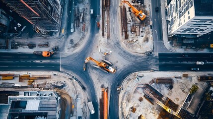 Poster - innovative smart road construction project harnessing iot sensors and connectivity for precise monit