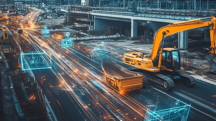 Poster - innovative iot driven control systems in use during road construction projects enabling automated mo