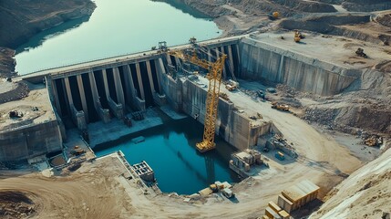 Poster - automated iot systems monitoring and optimizing the placement of massive concrete dam structures for