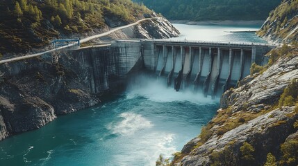 Poster - innovative iot system managing water flow and monitoring infrastructure during the construction of a