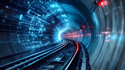 Poster - automated iot technology guiding the reinforcement of tunnel walls enhancing infrastructure safety a