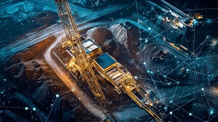 Poster - iot powered automation of mineral extraction and processing optimizing sustainability in the mining 