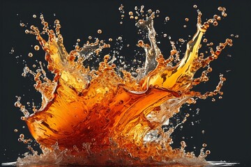 Dynamic Beverage Splash