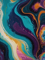 Wall Mural - abstract colorful background with circles