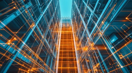 Poster - intelligent iot sensors tracking beam and column alignment in a high rise building for enhanced stru