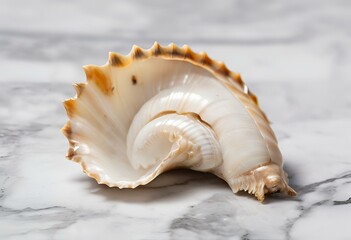 Seashell are beautiful, used as decorations, have patterns and colors.