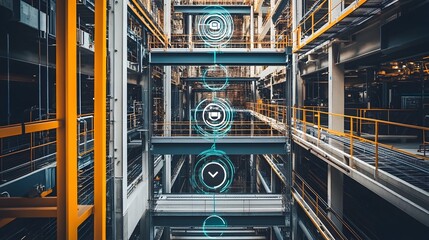 Poster - precision placement of steel girders in high rise construction with innovative iot sensors ensuring 