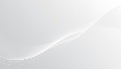 Poster - White monochrome background design 42