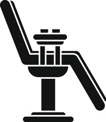 Poster - dentist chair being prepared for a patient appointment icon