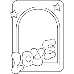 Sticker - Photo Frame Icon