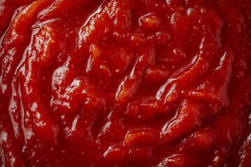 Close Up of Red Tomato Sauce.