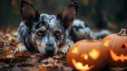 Poster -  DOG HALLOWEN 