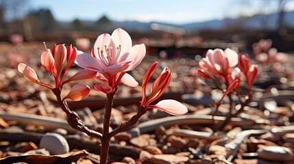 Sticker - magnolia tree blossom