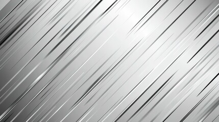 Wall Mural - A sleek abstract background blending white and silver with a metallic touch, perfect for a modern tech vibe.