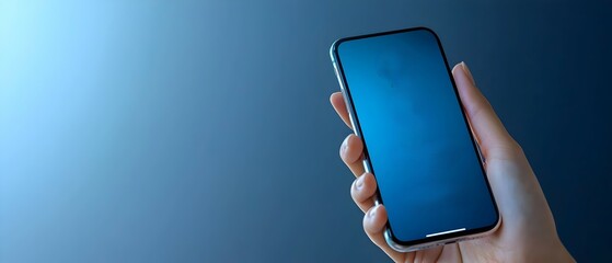Poster - digital wallet app with voice command functionality illustrating hands free financial management and