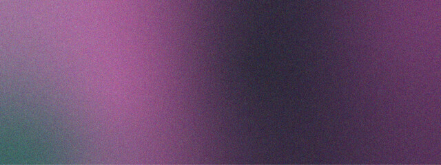 Poster - Purple grainy gradient background, dark noisy grained texture with rough , grain, and noise. Vibrant color gradient of colors from dark to lighter shades of purple. Glowing purple black violet noise 