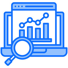 Wall Mural - Analytics Icon