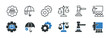 © Abbasy  Kautsar - Social policy line and glyph solid icons collection. Minimal icon and symbol series vector illustration
