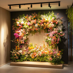 Wall Mural - Floral Wall Decor.