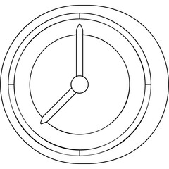 Poster - Clock Icon