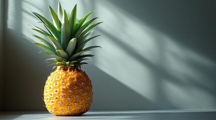 Pineapple in Sunlight Generative AI