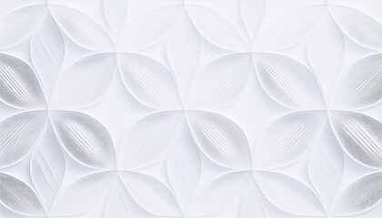 Poster - White silver geometric universal background for business presentation. Abstract elegant seamless pattern. Minimalist empty triangular BG. Halftone monochrome banner. Modern digital minimal white