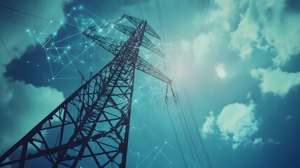 Poster - comprehensive real time monitoring of high voltage power pole installation process through the of io