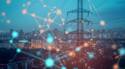 Poster - innovative iot system enabling seamless logistics and optimization for high voltage power pole insta