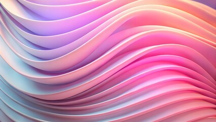 Poster - Smooth swoosh abstract modern colorful borderline background. Abstract gradient color modern background design Illustration. Geometrical design.