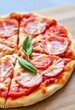 © Mikke - Delicious pizza on a table ready to eat