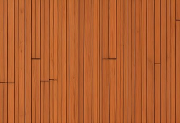 Wooden planks in a warm, orange-brown color arranged in a vertical pattern (9)