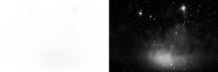 Wall Mural - png abstract cosmic starry night sky