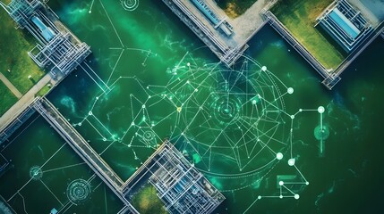Poster - sustainable water management system leveraging iot technology at a waterworks facility advanced sens