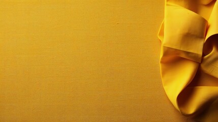 Wide Yellow Textured Banner with Ample Copy Space for Custom Content