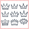 © Vector_iland - Royalty Crown Vector Set   Ideal for High End Branding and Graphics