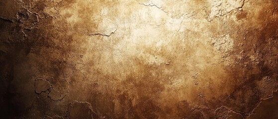 Rustic Textured Wall with Earthy Tones and Cracks, Perfect for Backgrounds and Artistic Projects