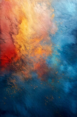 Poster - abstract watercolor background