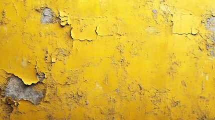 Wall Mural - Abstract yellow background with texture Grunge textures and backgrounds Perfect background with space Vintage Retro Aged Dirt Grain : Generative AI