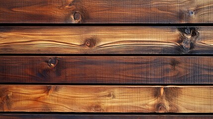 Aufkleber - seamless western red cedar wood texture slotted staggered pattern2 : Generative AI