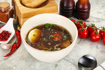 Sticker - Japanese Miso soup with chicken