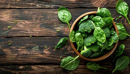 Fresh basil in a bowl